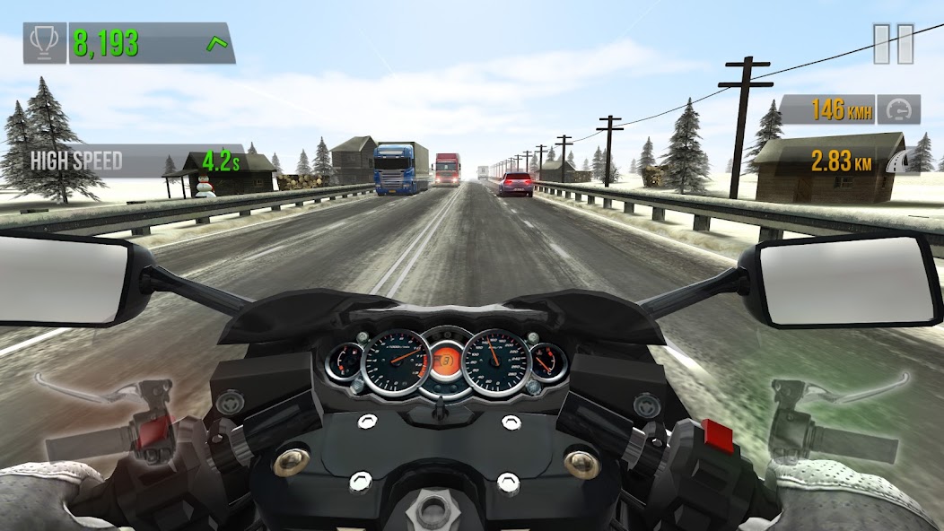 Traffic Bike Driving Simulator screenshot 6