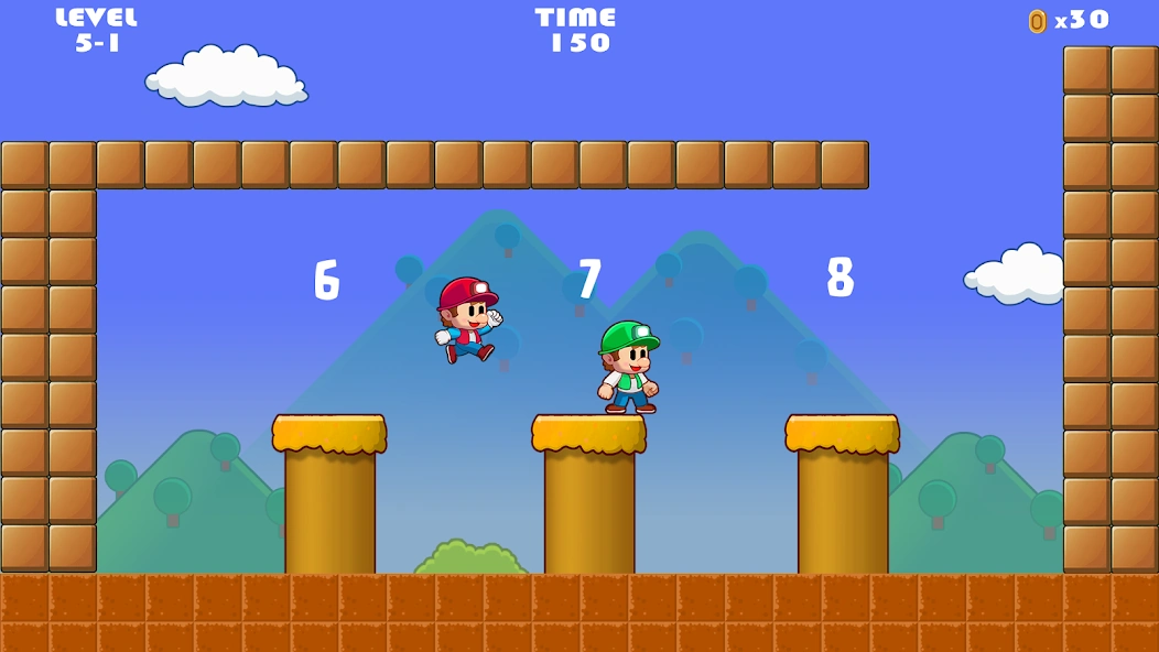 Super Mano Bros - Jungle World screenshot 3