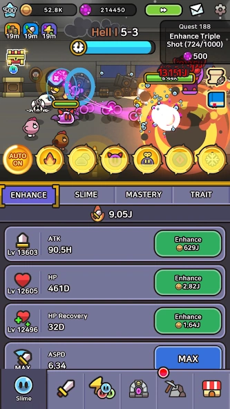 Legend of Slime: Idle RPG War screenshot 6