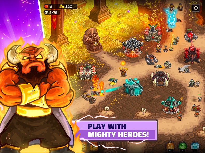 Kingdom Rush Vengeance TD Game screenshot 8