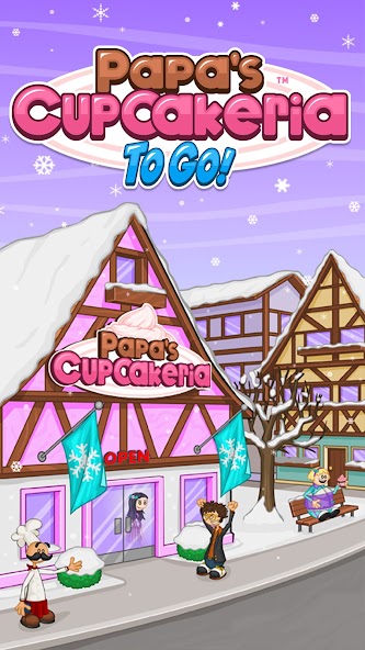 Papa's Cupcakeria To Go! screenshot 1
