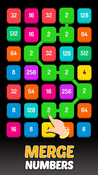 2248 - Number Link Puzzle Game screenshot 1
