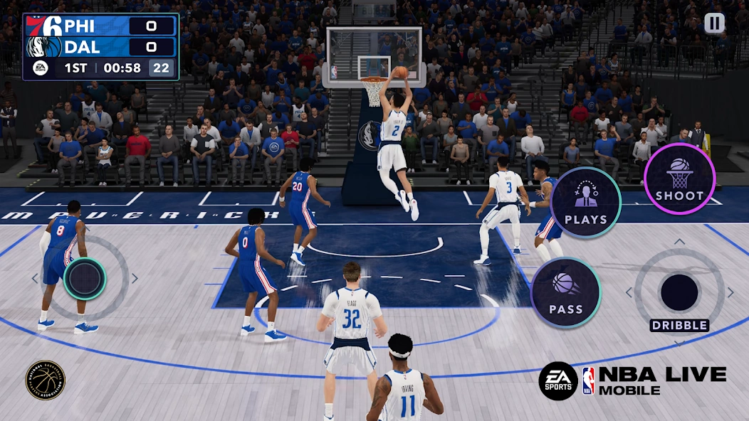 NBA LIVE Mobile Basketball screenshot 1