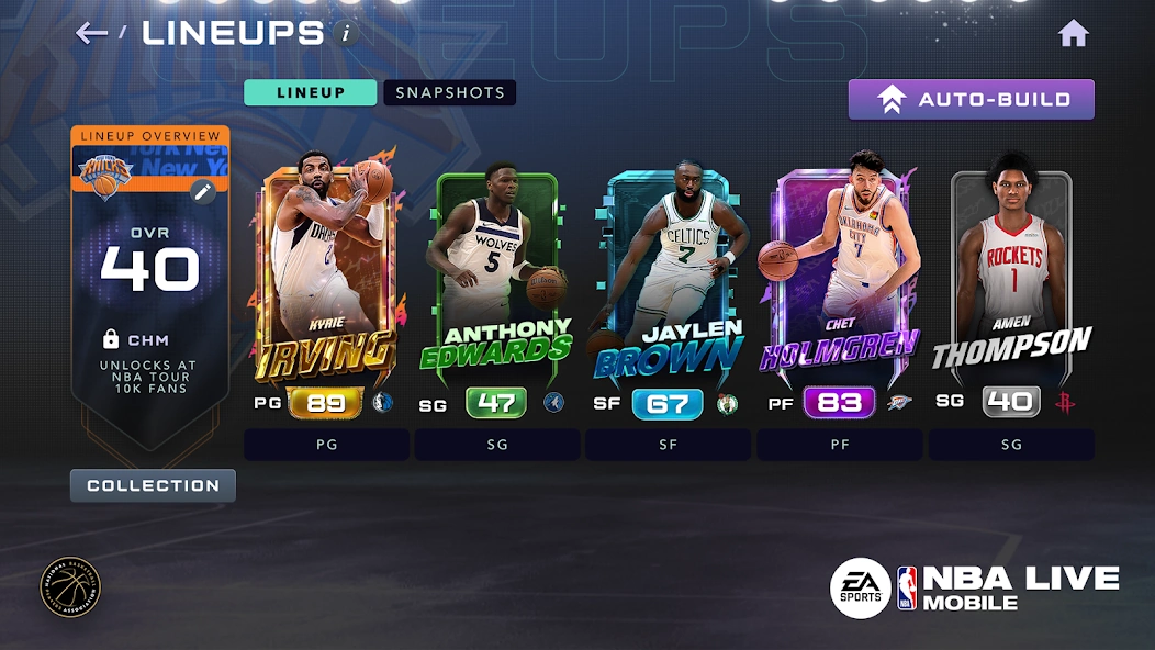 NBA LIVE Mobile Basketball screenshot 2