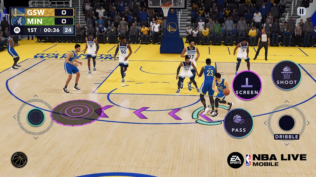 NBA LIVE Mobile Basketball screenshot 3