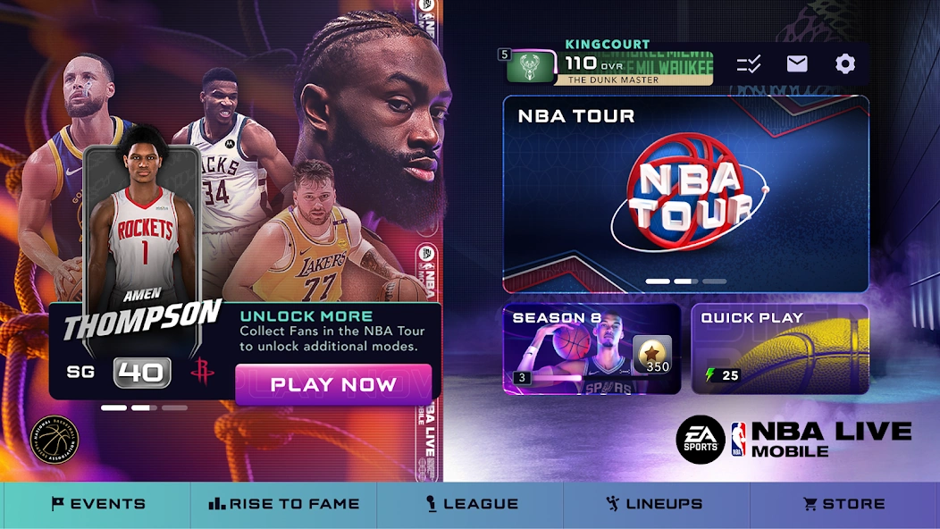 NBA LIVE Mobile Basketball screenshot 5