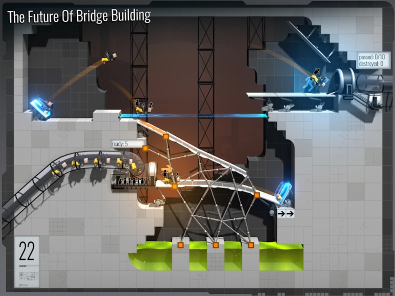 Bridge Constructor Portal screenshot 8