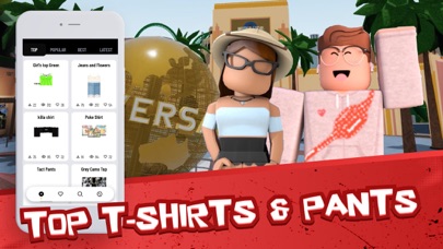 Skins Master for Roblox Shirts screenshot 1