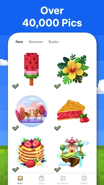 Pixel Art - Color by Number screenshot 2