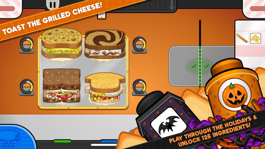 Papa's Cheeseria To Go! screenshot 4